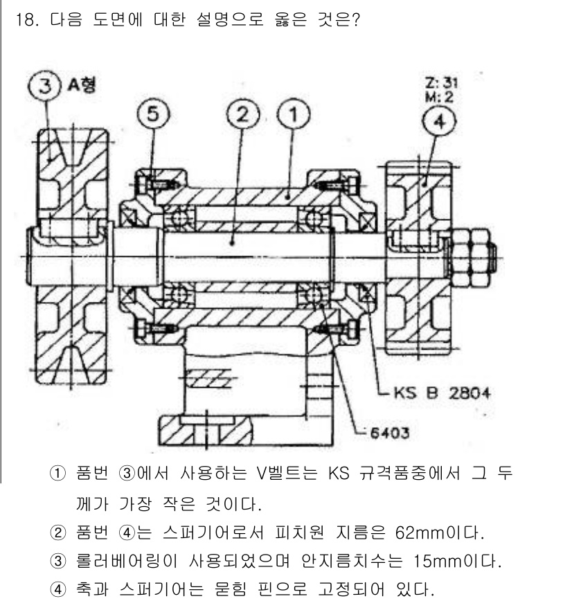 컴퓨터응용밀링기능사 2015년 18번 - 주어진 설명에서 다양한 차이점에 대한 정보가 포함되어 있지만 서로 모순되... 에 관한 핵심 기출문제