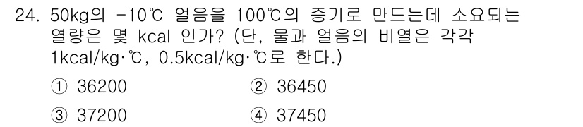 에너지관리기능사 2015년 24번 - 해당 자격증의 핵심 개념을 묻는 객관식 문제