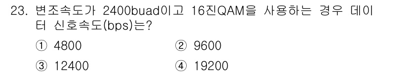 컴퓨터시스템기사(A형) 2016년 23번 - 해당 자격증의 핵심 개념을 묻는 객관식 문제