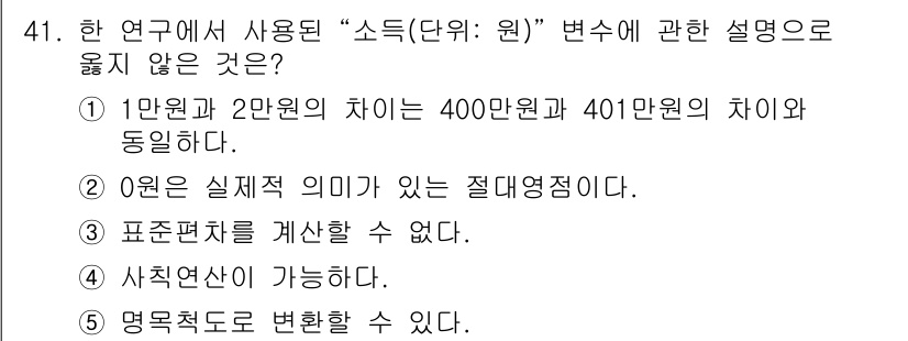 사회복지사_1급(1교시) 2015년 41번 - 해당 자격증의 핵심 개념을 묻는 객관식 문제