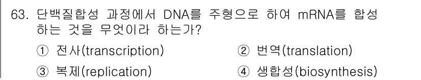 식품안전기사 2016년 63번 - 해당 자격증의 핵심 개념을 묻는 객관식 문제