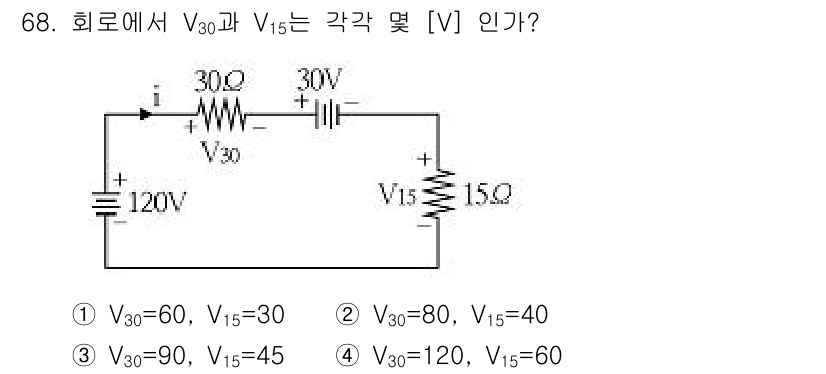 전기산업기사 2016년 68번 - 해당 자격증의 핵심 개념을 묻는 객관식 문제