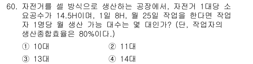 전자기능장 2015년 60번 - 해당 자격증의 핵심 개념을 묻는 객관식 문제