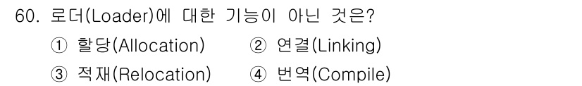 사무자동화산업기사 2017년 60번 - 해당 자격증의 핵심 개념을 묻는 객관식 문제