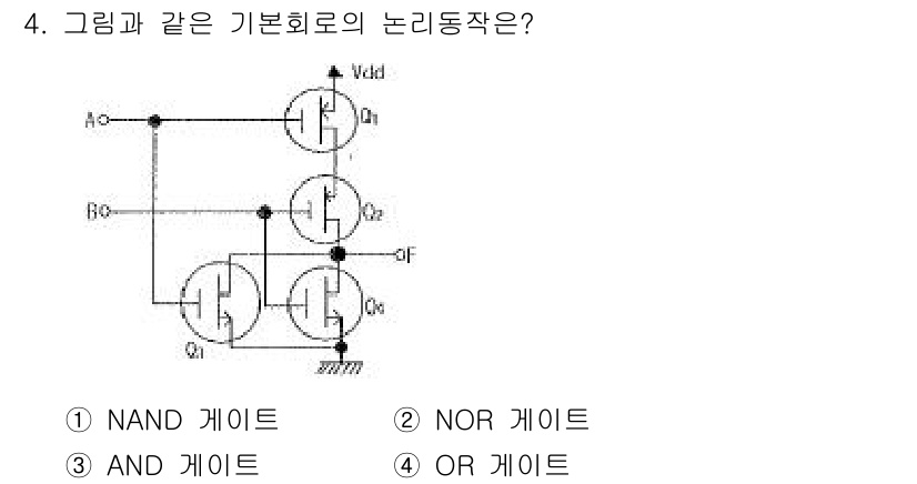 전기기능장 2015년 4번 - 해당 자격증의 핵심 개념을 묻는 객관식 문제