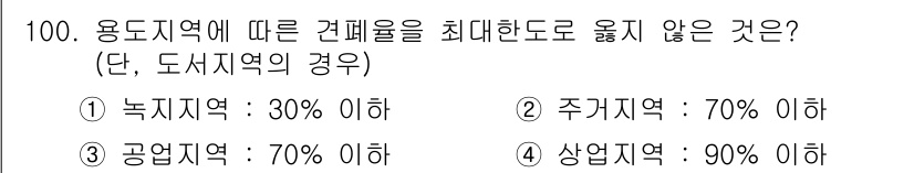 실내건축기사 2017년 101번 - 해당 자격증의 핵심 개념을 묻는 객관식 문제