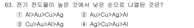 일반기계기사 2017년 64번 - 해당 자격증의 핵심 개념을 묻는 객관식 문제
