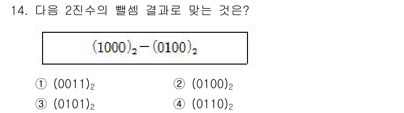 무선설비산업기사 2016년 14번 - 해당 자격증의 핵심 개념을 묻는 객관식 문제