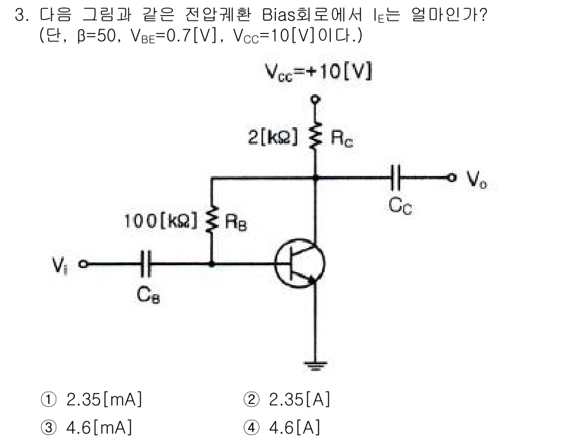 무선설비산업기사 2017년 3번 - 해당 자격증의 핵심 개념을 묻는 객관식 문제