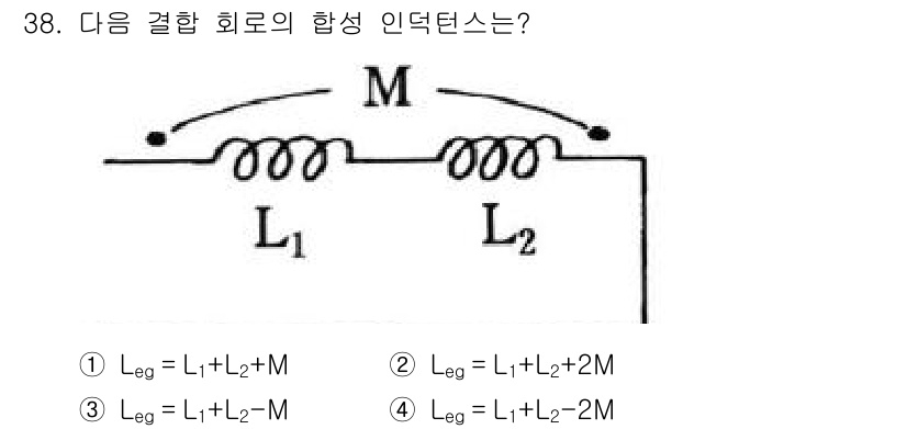 전자기사 2017년 38번 - 해당 자격증의 핵심 개념을 묻는 객관식 문제