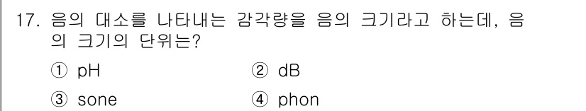 실내건축기능사 2015년 17번 - 해당 자격증의 핵심 개념을 묻는 객관식 문제