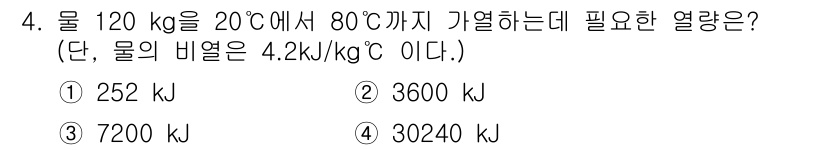 에너지관리산업기사 2015년 4번 - 해당 자격증의 핵심 개념을 묻는 객관식 문제