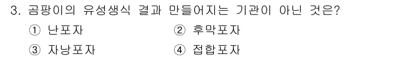식물보호산업기사 2017년 3번 - . 후막포자

후막포자는 곰팡이의 유성생식 과정에서 생성되지 않으며, 주... 에 관한 핵심 기출문제
