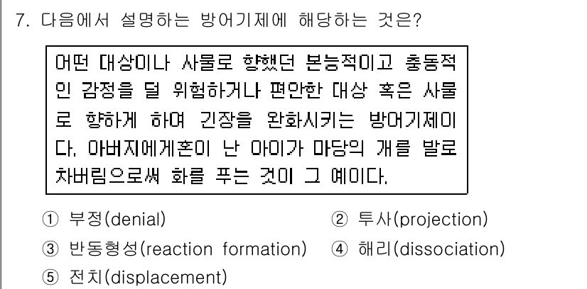 사회복지사_1급(1교시) 2018년 7번 - 해당 자격증의 핵심 개념을 묻는 객관식 문제