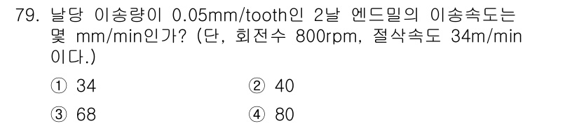 컴퓨터응용가공산업기사 2018년 81번 - 해당 자격증의 핵심 개념을 묻는 객관식 문제