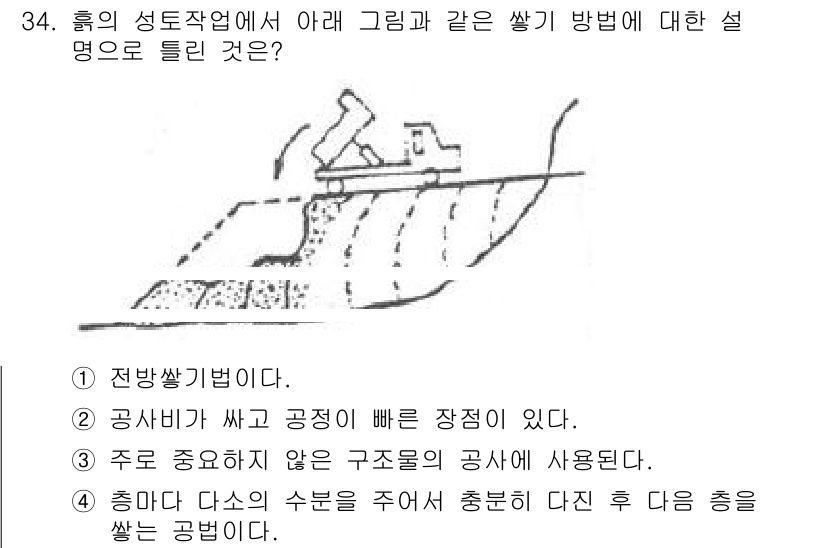 건설재료시험기사 2018년 34번 - . 공사비가 싸고 공정이 빠른 장점이 있다. 

이 방법은 공사비 절감과... 에 관한 핵심 기출문제