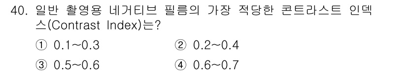 시각디자인산업기사 2018년 40번 - 해당 자격증의 핵심 개념을 묻는 객관식 문제