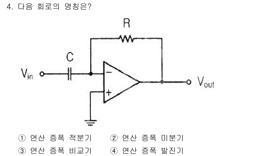 무선설비산업기사 2018년 4번 - 해당 자격증의 핵심 개념을 묻는 객관식 문제