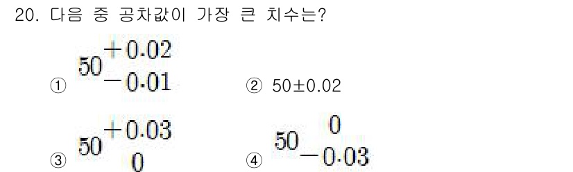금속재료시험기능사 2016년 21번 - 해당 자격증의 핵심 개념을 묻는 객관식 문제