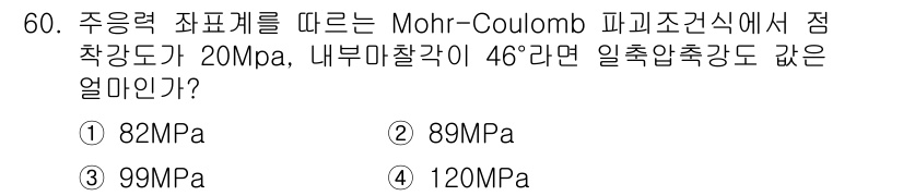 화약류관리기사 2015년 61번 - 해당 자격증의 핵심 개념을 묻는 객관식 문제