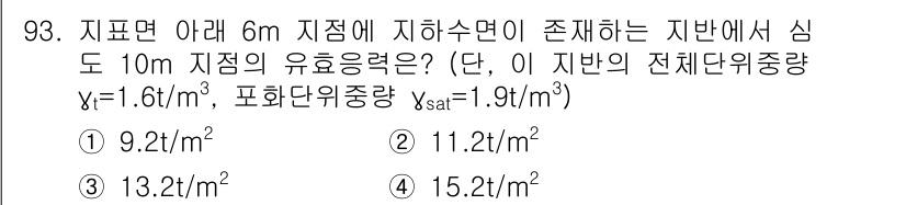 화약류관리기사 2015년 94번 - 해당 문제에서 주어진 정보로부터 심도 10m에서의 유효 응용량을 계산할 ... 에 관한 핵심 기출문제