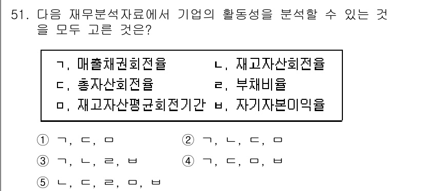 주택관리사보_1차 2015년 51번 - 매출재권 회계는 기업의 매출액과 자산 변동을 직접적으로 반영하므로 기업의... 에 관한 핵심 기출문제