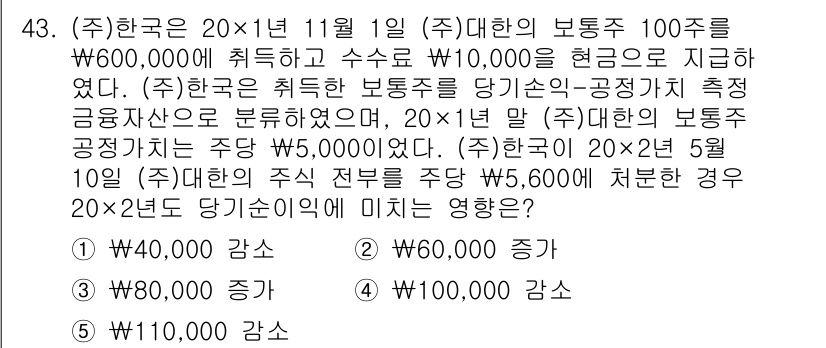 주택관리사보_1차 2018년 43번 - 문제에서 다룬 내용은 주택관리사가 부동산 관련 업종에서 계약체결 시 수익... 에 관한 핵심 기출문제