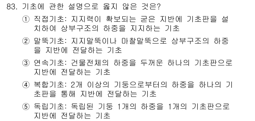 주택관리사보_1차 2018년 83번 - 지체에 관한 설명 중 옳지 않은 것은 3번입니다. 제시된 설명은 지체와 ... 에 관한 핵심 기출문제
