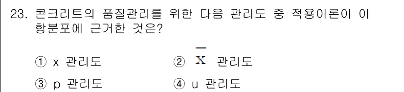 콘크리트기사 2018년 23번 - 콘크리트의 품질 관리를 위해서는 주로 압축강도를 고려해야 하며, 이는 p... 에 관한 핵심 기출문제