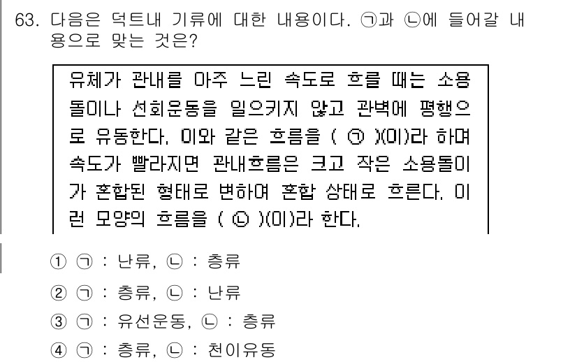 산업위생관리산업기사 2019년 63번 - 유해 물질이 있는 공간에서의 소음은 그 공간의 구조에 따라 영향을 받을 ... 에 관한 핵심 기출문제