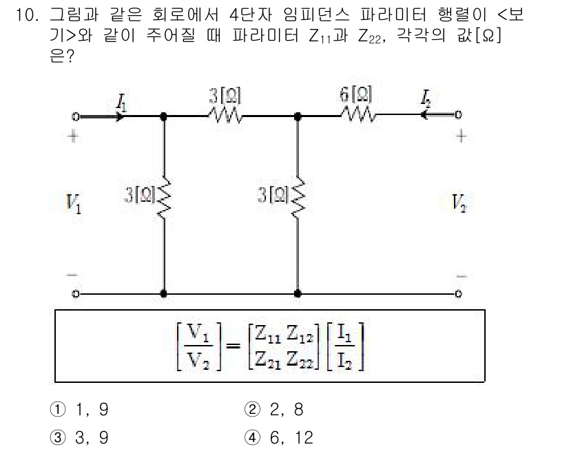 9급_국가직_공무원_전기이론 2017년 10번 - 이 문제는 회로에서 주어진 임피던스와 비율을 이용하여 결과 전압 비를 찾... 에 관한 핵심 기출문제