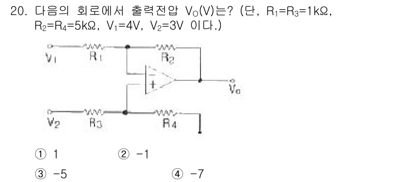 철도신호기사 2015년 20번 - 해당 자격증의 핵심 개념을 묻는 객관식 문제