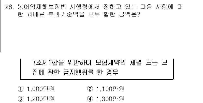 손해평가사 2019년 28번 - . 

이 경우, 보험계약의 체결 또는 해지와 관련된 중요한 내용이 포함... 에 관한 핵심 기출문제