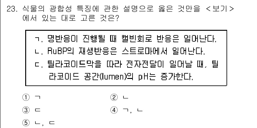 변리사_1차(3교시) 2018년 23번 - 정답 4번은 타라미드 공간에서 전자전달이 일어날 때, 타겟 분자의 pH가... 에 관한 핵심 기출문제