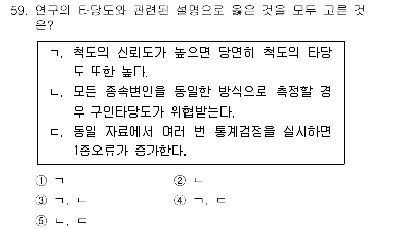 청소년상담사_1급(1교시)(구) 2016년 59번 - 해당 자격증의 핵심 개념을 묻는 객관식 문제