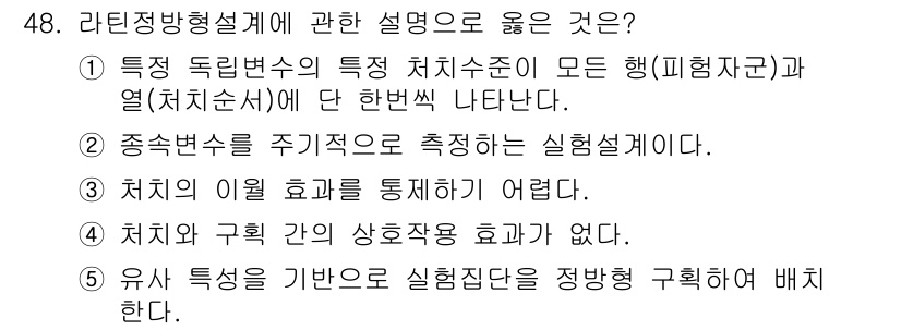 청소년상담사_2급(1교시)(구) 2015년 48번 - 특징 독립변수의 특성이 치질 수준에 모두 영향을 미치는 관계를 설명하고 ... 에 관한 핵심 기출문제