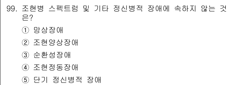 청소년상담사_2급(1교시) 2016년 101번 - 해당 자격증의 핵심 개념을 묻는 객관식 문제