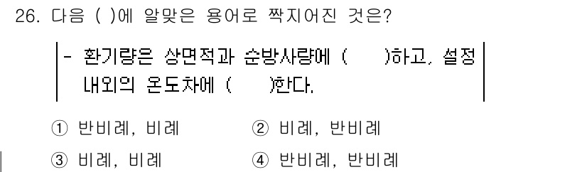 원예기능사 2015년 26번 - "비배"는 생육 환경을 향상시키기 위한 방법으로, 비료를 주입하거나 관리... 에 관한 핵심 기출문제