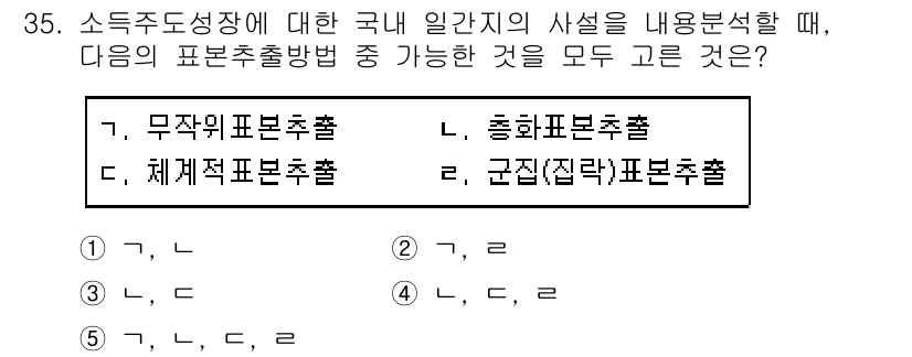 사회복지사_1급(1교시) 2019년 35번 - 소득 수준 장애에 대한 국내 일자리 사정의 내용을 분석할 때, 총체적이고... 에 관한 핵심 기출문제