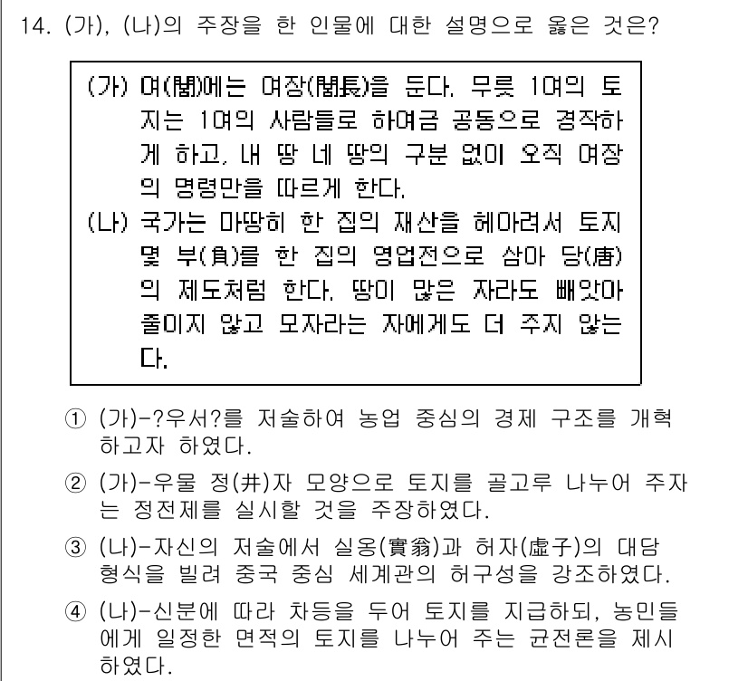 계리직공무원_한국사 2019년 14번 - . 

해설: (가)는 여의(如意)와 관련된 개념으로, 특정한 뜻이나 목... 에 관한 핵심 기출문제