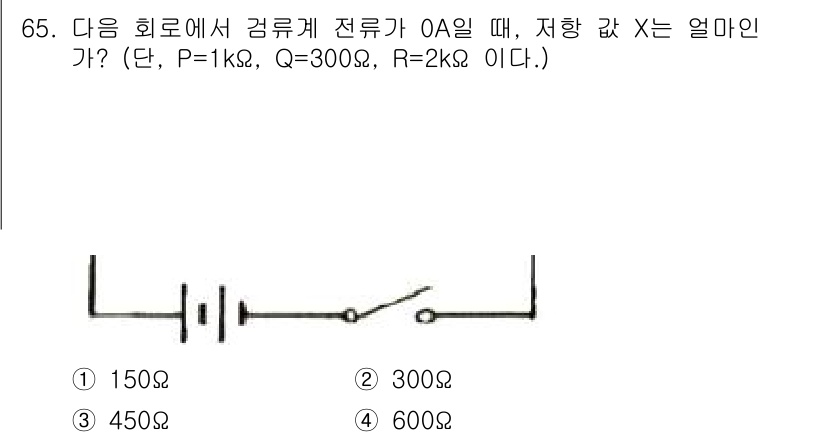 전자산업기사 2019년 65번 - 해당 자격증의 핵심 개념을 묻는 객관식 문제