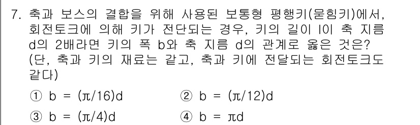 9급_지방직_공무원_기계설계 2015년 7번 - 문제에서 제시된 조건에 따라 원통의 반지름 r은 h와 d에 따라 변화합니... 에 관한 핵심 기출문제