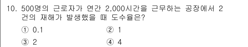 9급_지방직_공무원_안전관리론 2017년 10번 - 해당 자격증의 핵심 개념을 묻는 객관식 문제