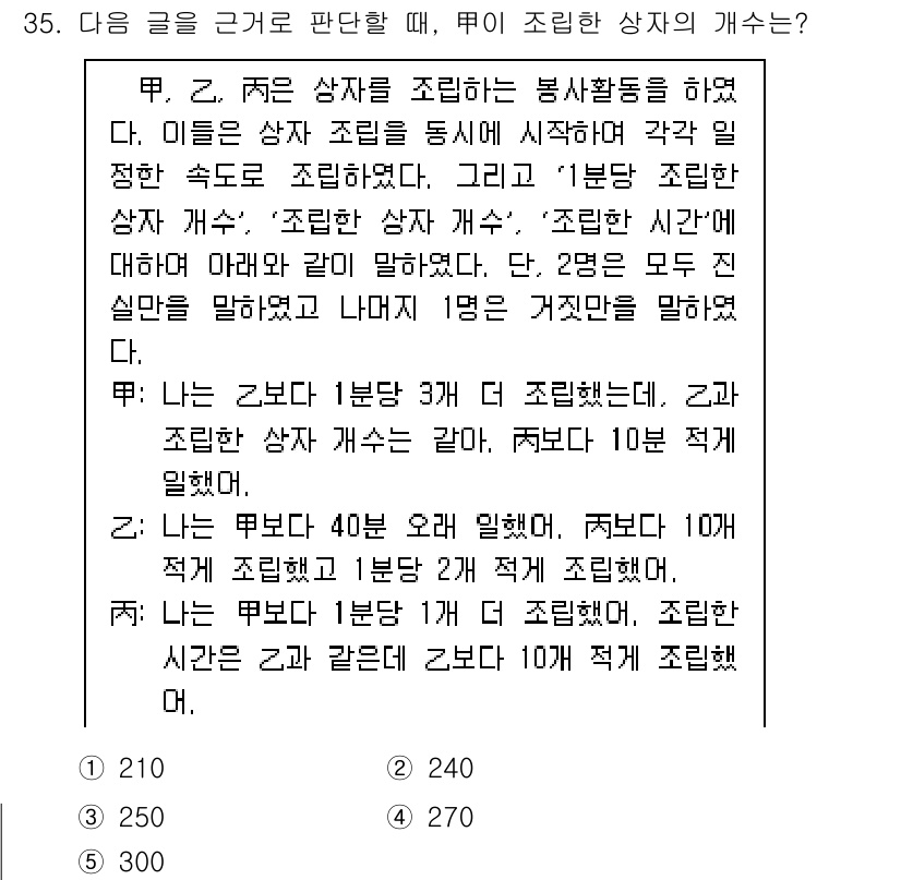 PSAT_상황판단 2020년 34번 - 주어진 상황에서 두 사람이 각기 다르게 상담자로서의 봉사활동을 진행하고 ... 에 관한 핵심 기출문제