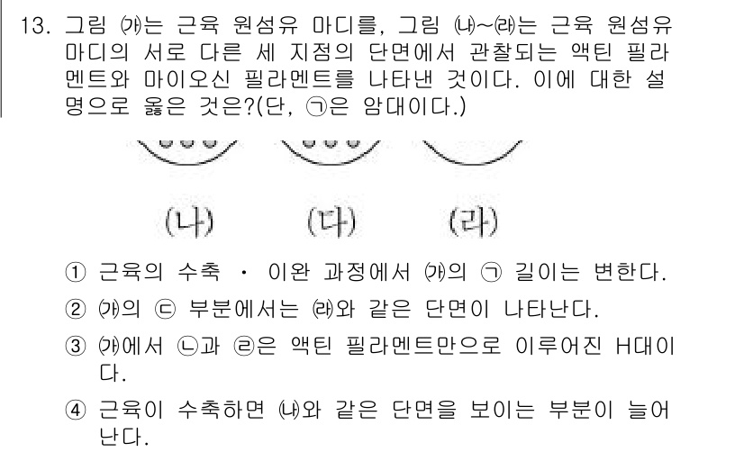 9급_지방직_공무원_서울시_과학 2015년 13번 - 정답 4번이 맞는 이유는, (가)에서 원소의 수가 주어지면 (나)와 같은... 에 관한 핵심 기출문제
