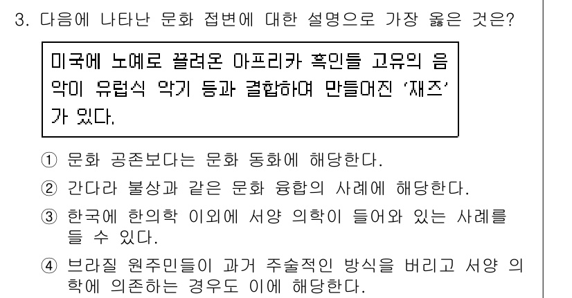 9급_지방직_공무원_서울시_사회(유공자) 2016년 3번 - 정답 2번은 "한국인 독립 의사에 서양 의식이 들어간 사례를 들고 있다"... 에 관한 핵심 기출문제