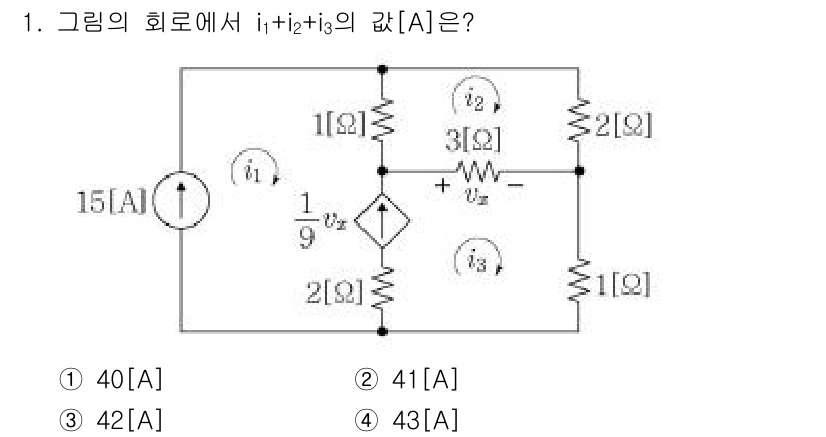9급_지방직_공무원_서울시_전기이론 2019년 1번 - 해당 자격증의 핵심 개념을 묻는 객관식 문제
