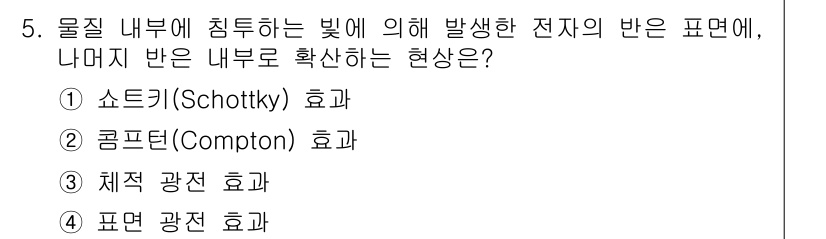 9급_지방직_공무원_서울시_전자공학개론 2019년 5번 - 해당 자격증의 핵심 개념을 묻는 객관식 문제