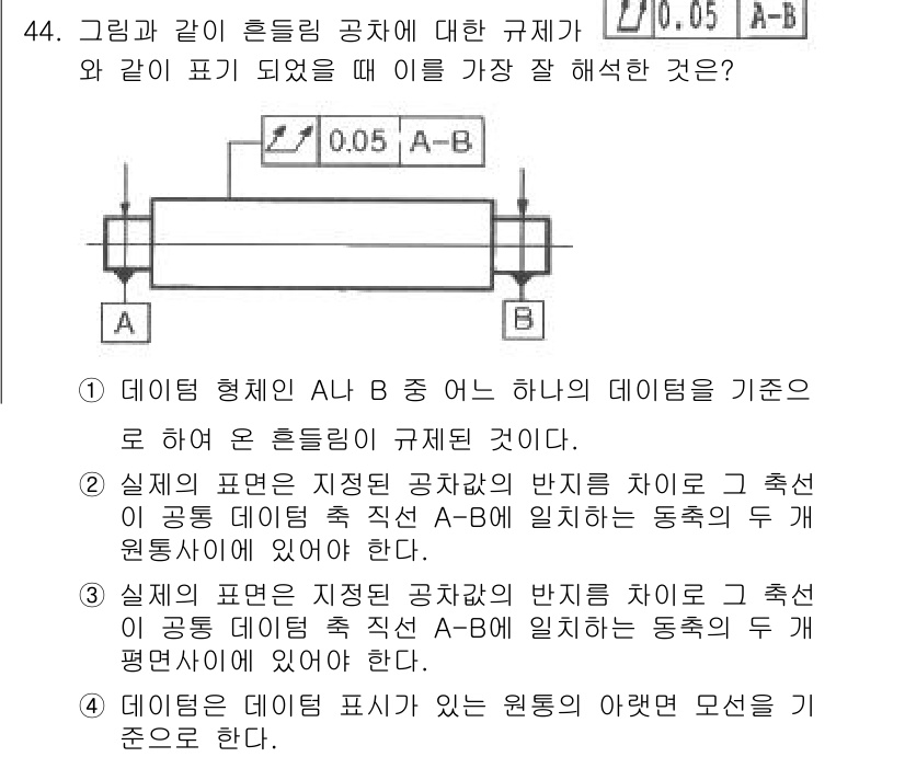정밀측정산업기사 2020년 44번 - . 

데이터 형식인 AL과 B는 서로 다른 규칙에 따라 데이터를 표현하... 에 관한 핵심 기출문제