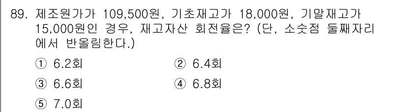 가맹거래사 2016년 89번 - 해당 자격증의 핵심 개념을 묻는 객관식 문제